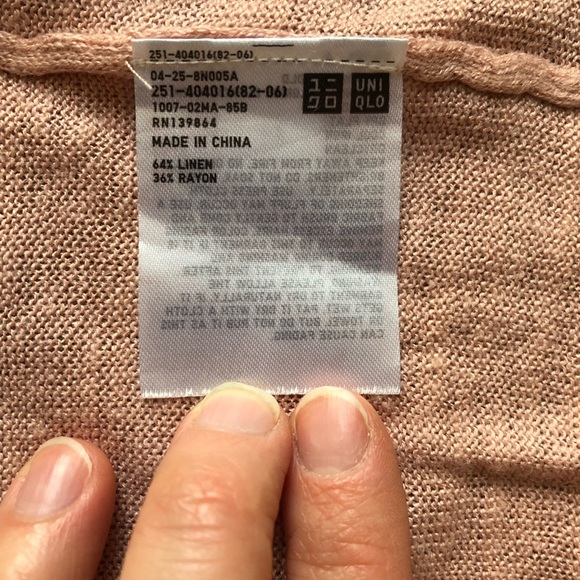 Linen Knit Duster Uniqlo - Picture 2 of 3